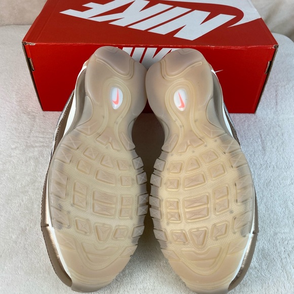 NIKE WOMEN AIR MAX 98 ROSE GOLD LT OREWOOD BROWN - Picture 7 of 8